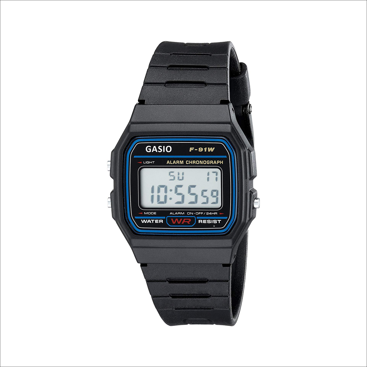 GASIO (MDL8) VINTAGE DIGITAL UNISEX WATCH (BLACK)