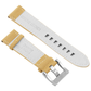 DBLACK [MBDS1] 22MM LEATHER WATCH STRAP // FOR "MONT BLANC" WATCH