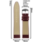 DBLACK [BLIKING] PEBBLE DESIGN, THIN LEATHER STRAP