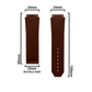 DBLACK [NTSHLS] [DSN2] 25MM LINE DESIGN, RESIN WATCH STRAP (WITHOUT TOOLS) // COMPATIBLE WITH "HUBLOT" WATCHES
