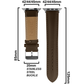 DBLACK [NAGATA2] LEATHER WATCH STRAP // DESIGNED FOR "APPLE" SMARTWATCHES