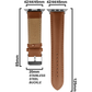 DBLACK [NAGATA2] LEATHER WATCH STRAP // DESIGNED FOR "APPLE" SMARTWATCHES