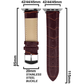DBLACK [SAND] BAMBOO DESIGN, LEATHER WATCH STRAP // DESIGNED FOR "APPLE" SMARTWATCHES