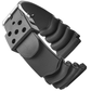 DBLACK [CDS36] RUBBER WATCH STRAP // FOR CASIO G-SHOCK GA-2000 MODEL WATCH