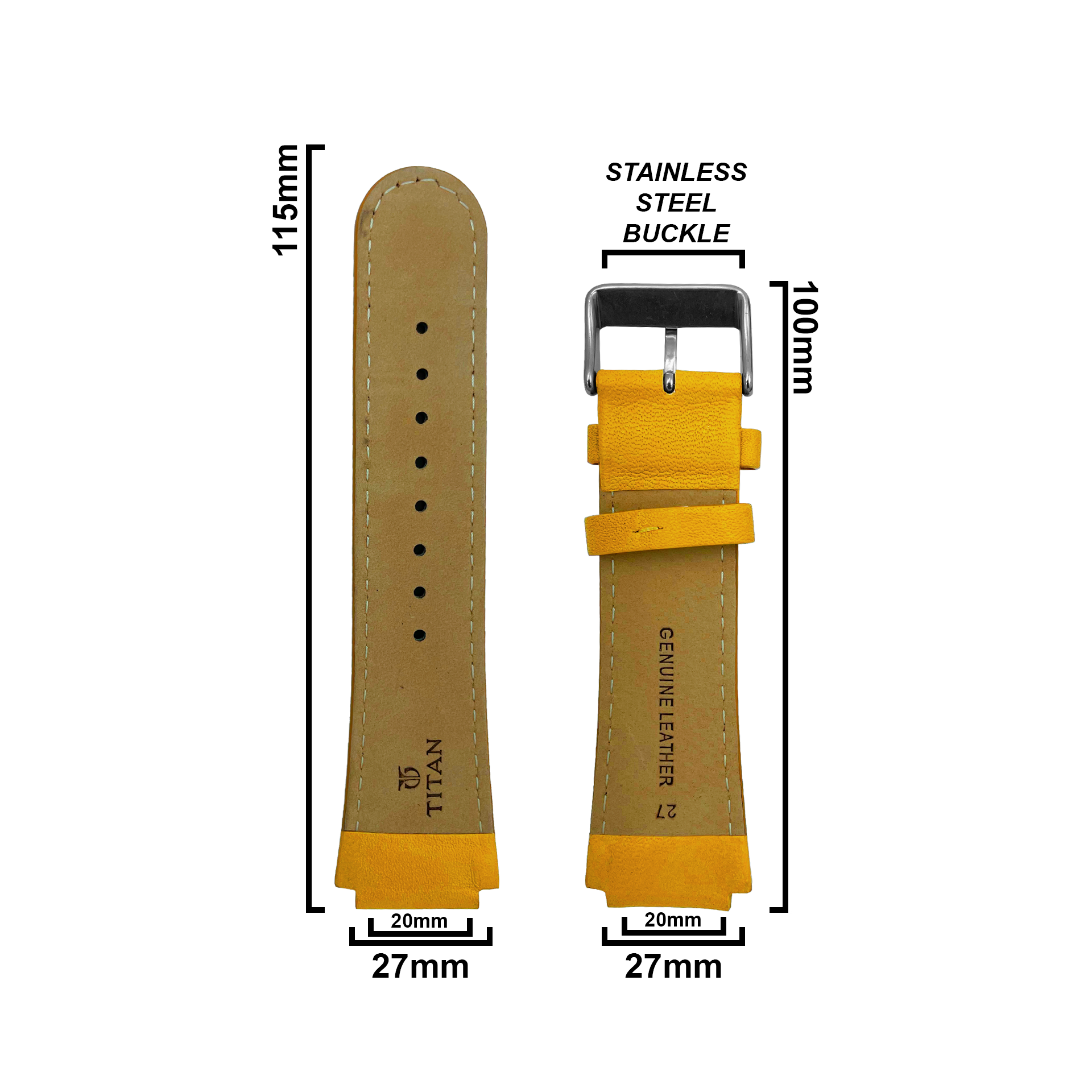 Titan watch 2025 belt price