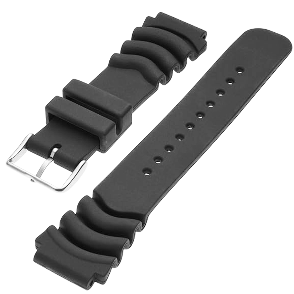 DBLACK [CDS36] RUBBER WATCH STRAP // FOR CASIO G-SHOCK GA-2000 MODEL WATCH