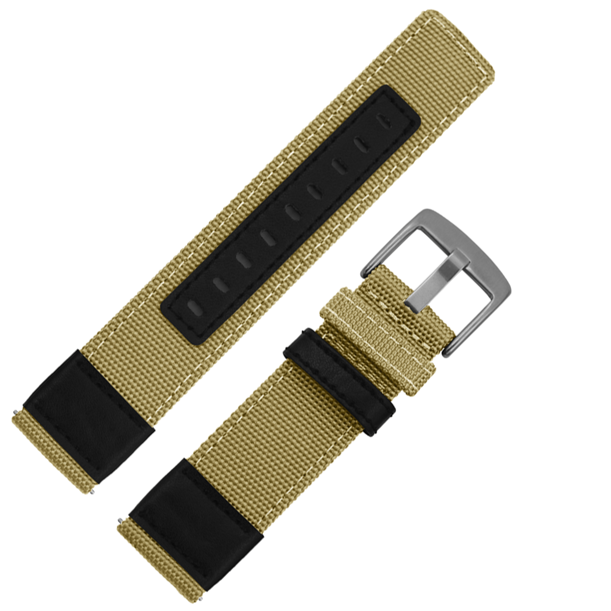 DBLACK [ACE] QUICK RELEASE, DUAL COLOR - NYLON WATCH STRAP // FOR 20MM, 22MM OR 24MM (CHOOSE YOUR SIZE & COLOR)