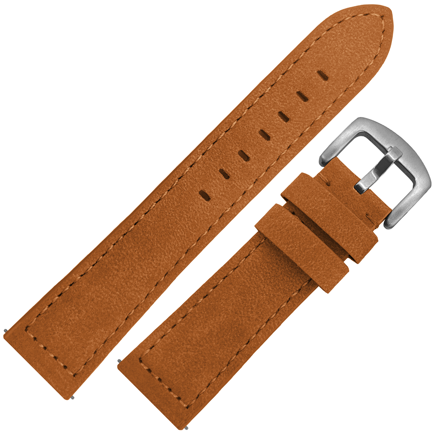 DBLACK [BUZZ] QUICK RELEASE, MATTE FINISH, PREMIUM LEATHER STRAP