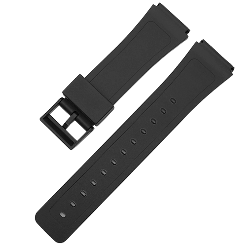 DBLACK [CDS1] WATCH STRAP, FOR "CASIO" F-91W WATCHES