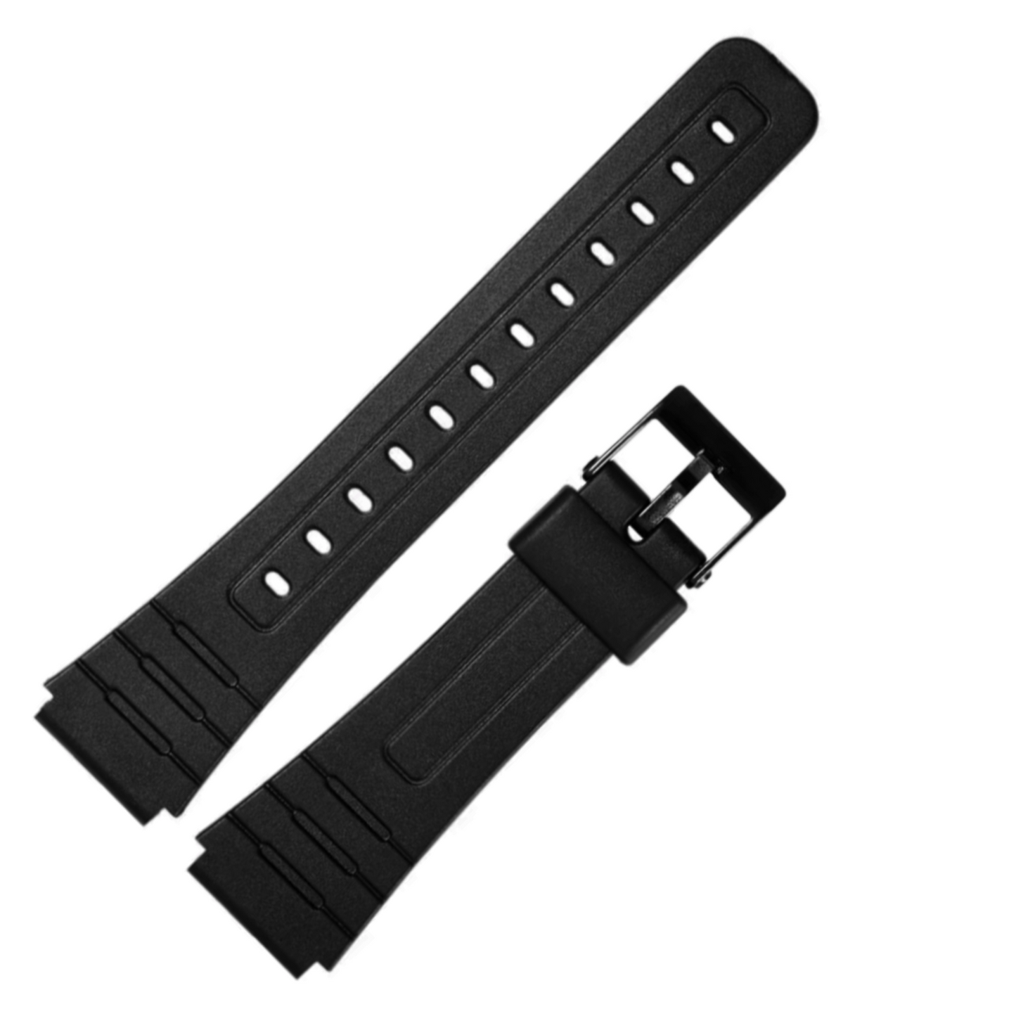 DBLACK [CDS1] WATCH STRAP, FOR "CASIO" F-91W WATCHES