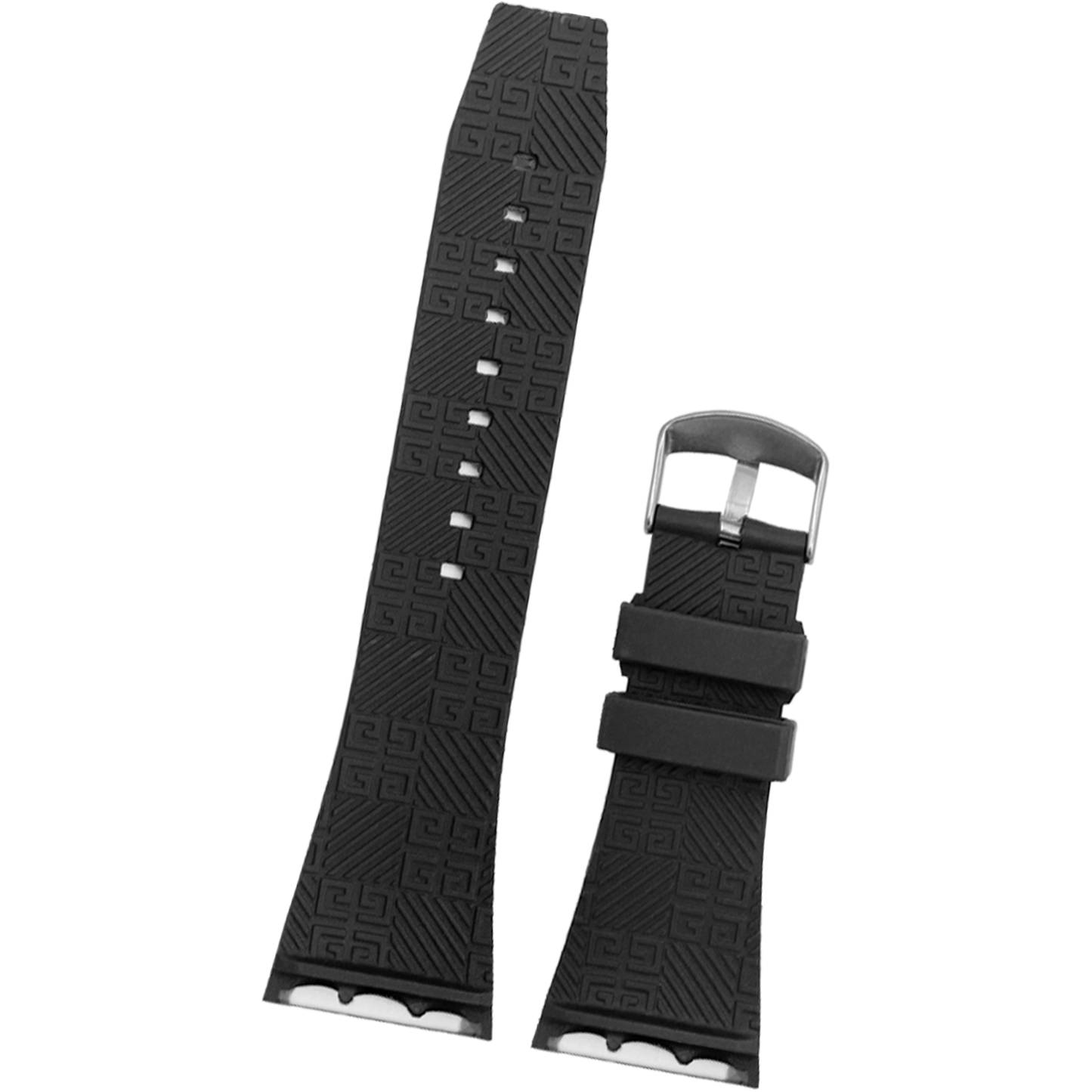DBLACK [GNDS1] RUBBER WATCH STRAP // FOR GIVENCHY WATCHES