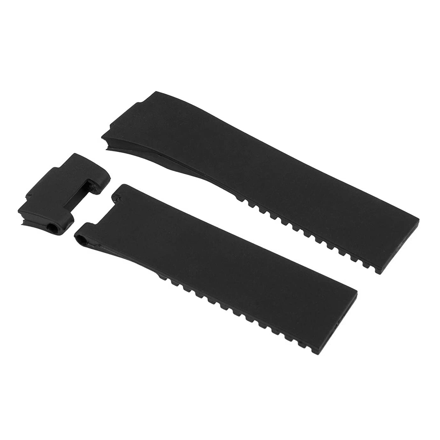 DBLACK [UNDS2] SILICONE WATCH BAND // FOR "ULYSSE NARDIN" WATCH