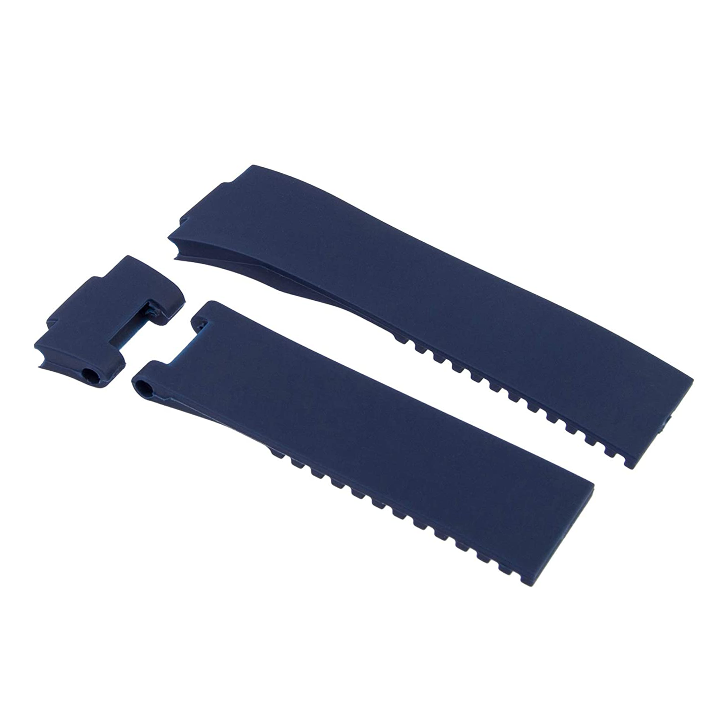 DBLACK [UNDS2] SILICONE WATCH BAND // FOR "ULYSSE NARDIN" WATCH
