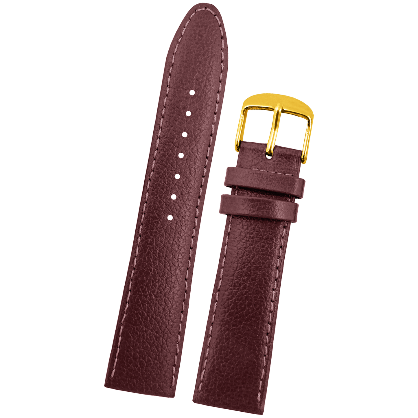 DBLACK [BLIKING] PEBBLE DESIGN, THIN LEATHER STRAP