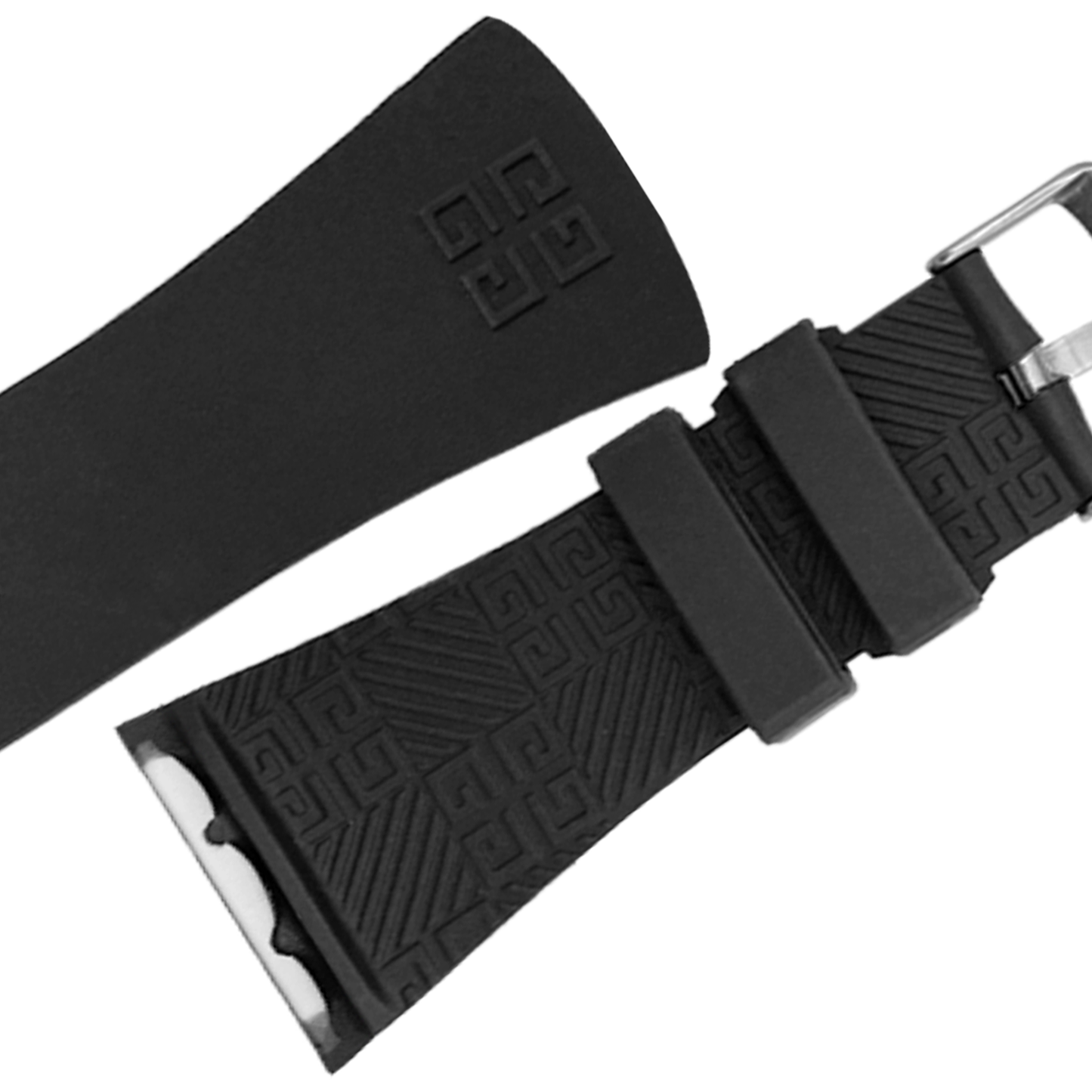 DBLACK [GNDS1] RUBBER WATCH STRAP // FOR GIVENCHY WATCHES