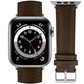 DBLACK [NAGATA2] LEATHER WATCH STRAP // DESIGNED FOR "APPLE" SMARTWATCHES