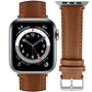 DBLACK [NAGATA2] LEATHER WATCH STRAP // DESIGNED FOR "APPLE" SMARTWATCHES