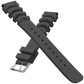 DBLACK [SKODS1] RUBBER STRAP, PERFECT FOR "SEIKO" WATCH