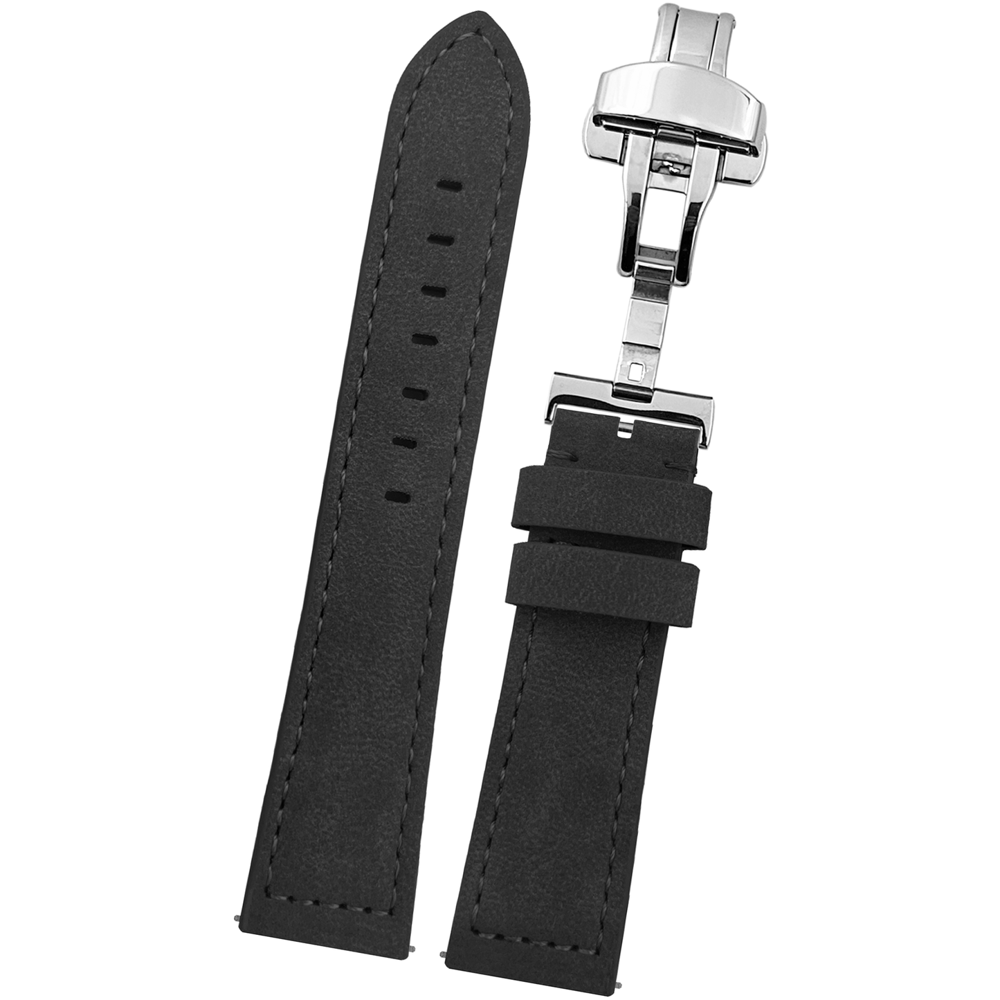 DBLACK [BUZZ] QUICK RELEASE, PREMIUM LEATHER STRAP