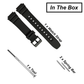 DBLACK [CDS2] RESIN WATCH STRAP // FOR "CASIO" AE-1200WH, W-216H & OTHER MODELS