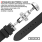 DBLACK [BUZZ] QUICK RELEASE, PREMIUM LEATHER STRAP