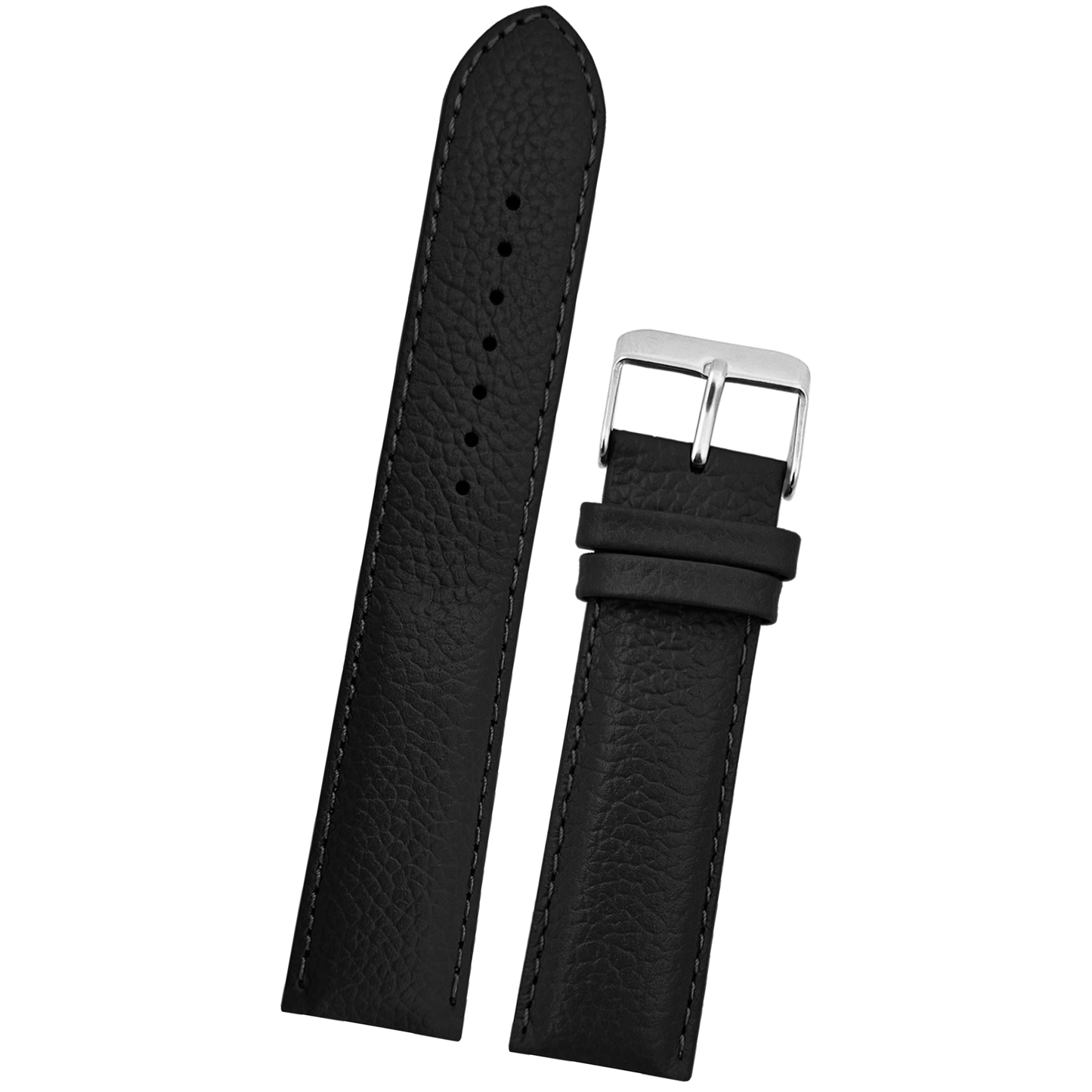 DBLACK [PICA] PEBBLE DESIGN, LEATHER STRAP