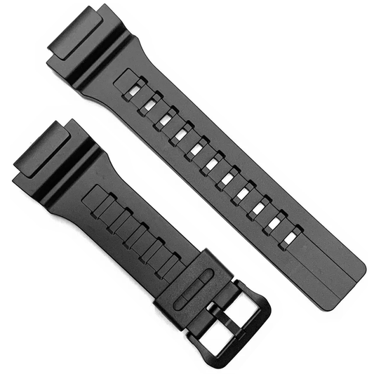 DBLACK [CDS19] RESIN WATCH STRAP // FOR "CASIO" MCW-200H MODEL WATCHES