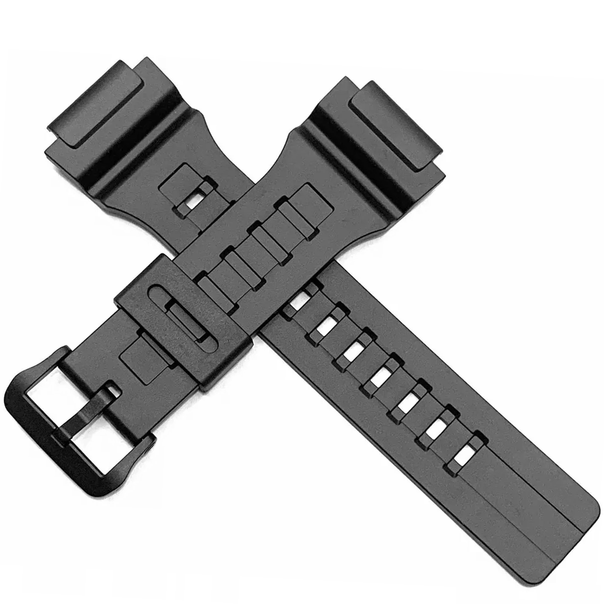 DBLACK [CDS19] RESIN WATCH STRAP // FOR "CASIO" MCW-200H MODEL WATCHES