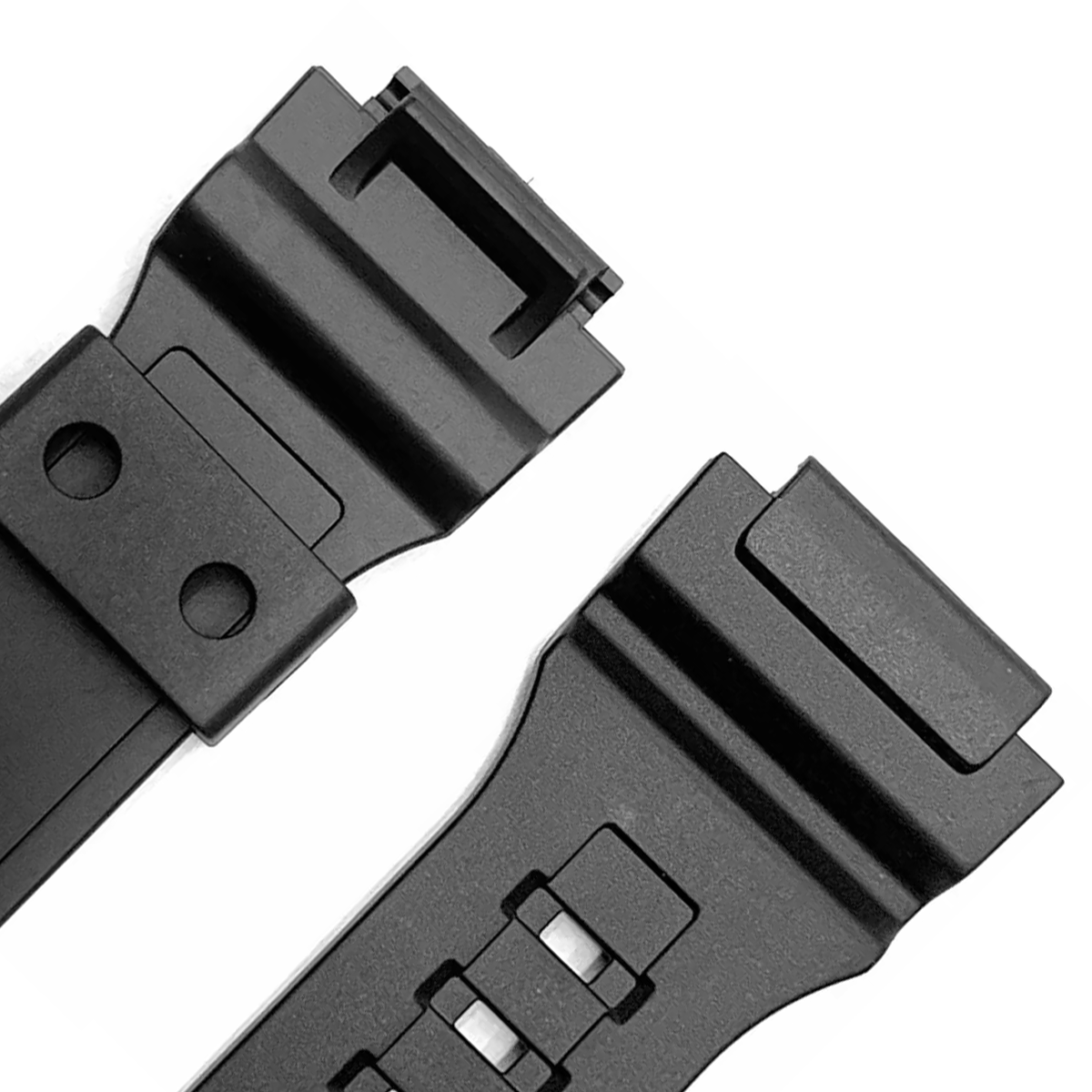 DBLACK [CDS19] RESIN WATCH STRAP // FOR "CASIO" MCW-200H MODEL WATCHES