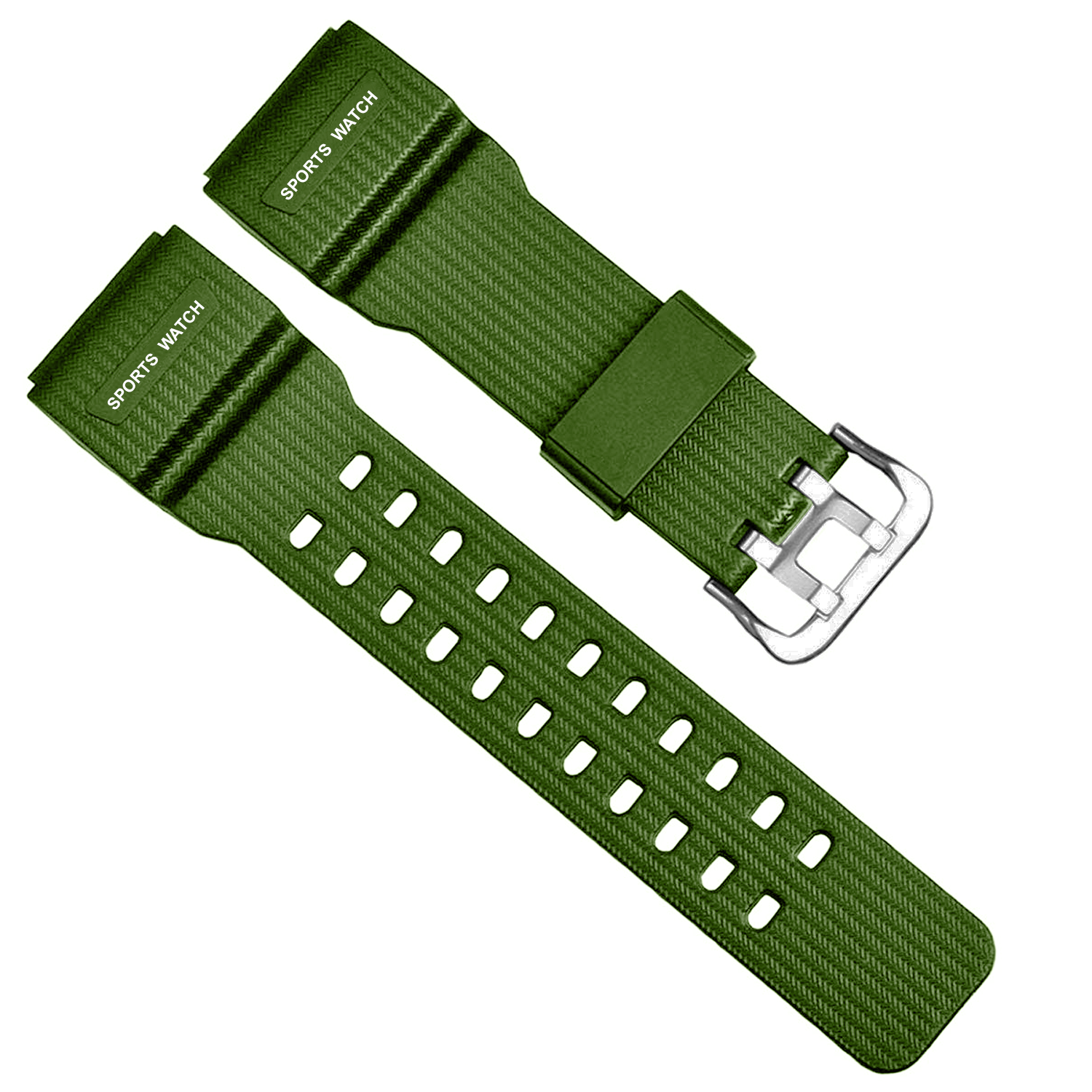 G shock green deals band