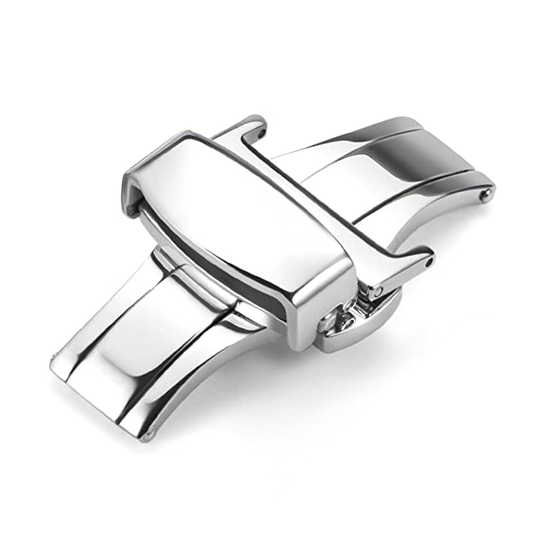 [BTRFLY] MODEL(01) STAINLESS STEEL "BUTTERFLY LOCK" REPLACEMENT LOCK FOR WATCH STRAP/BAND