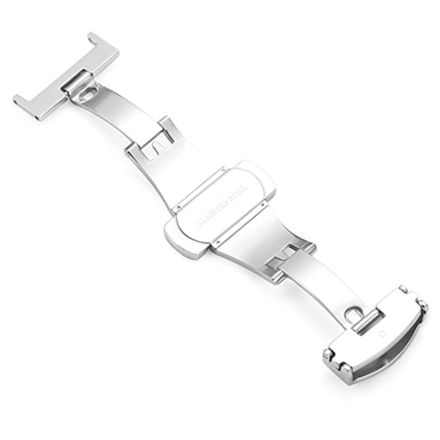 [BTRFLY] MODEL(01) STAINLESS STEEL "BUTTERFLY LOCK" REPLACEMENT LOCK FOR WATCH STRAP/BAND