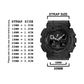 [CDS3] REPLACEMENT BUCKLE & LOOP FOR CASIO G-SHOCK WATCHES (MODEL MENTIONED BELOW)