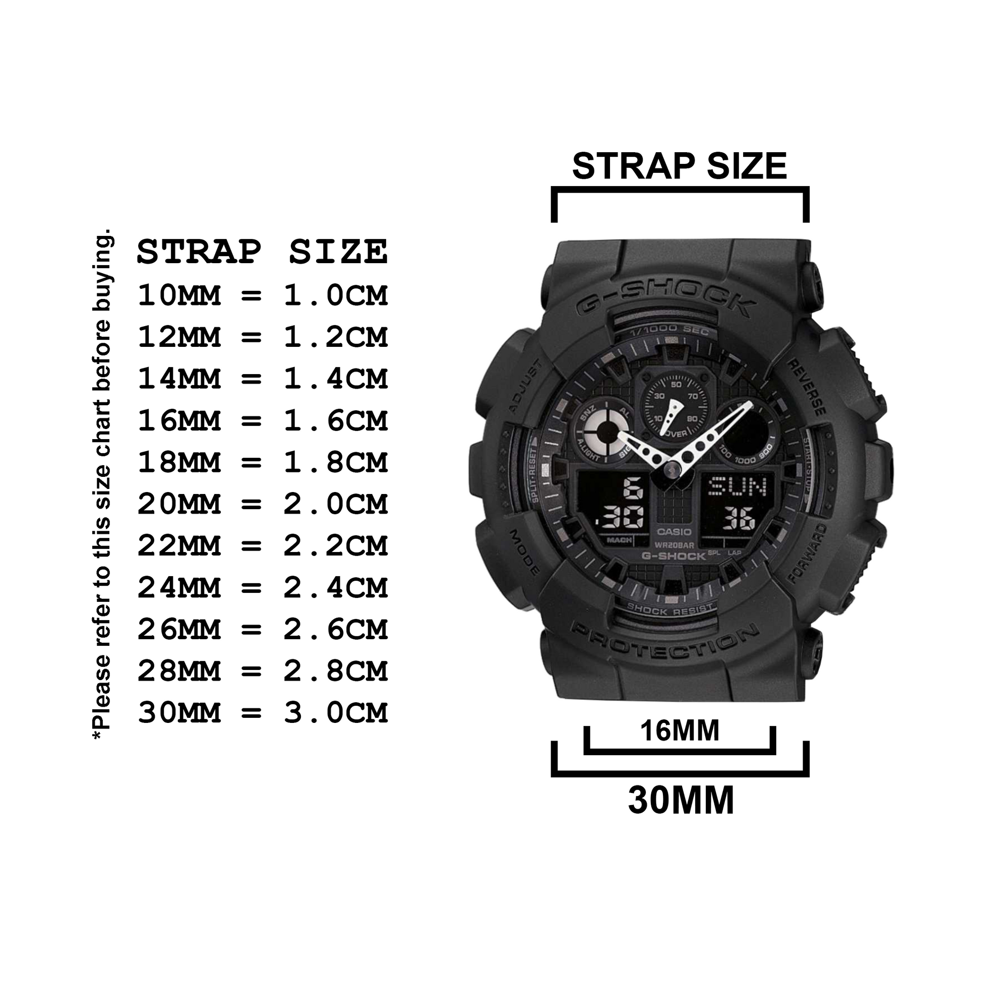 CDS3 REPLACEMENT BUCKLE LOOP FOR CASIO G SHOCK WATCHES MODEL MENTIONED BELOW