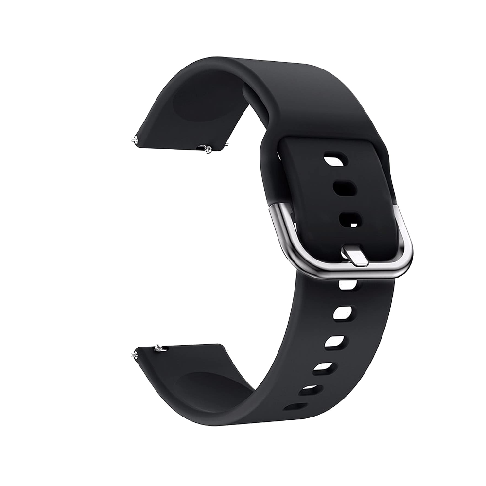 DBLACK [FOOSHA] QUICK RELEASE, SILICONE WATCH STRAP // FOR 20MM, 22MM (CHOOSE YOUR SIZE & COLOR)