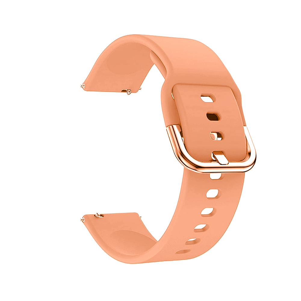 DBLACK [FOOSHA] QUICK RELEASE, SILICONE WATCH STRAP // FOR 20MM, 22MM (CHOOSE YOUR SIZE & COLOR)