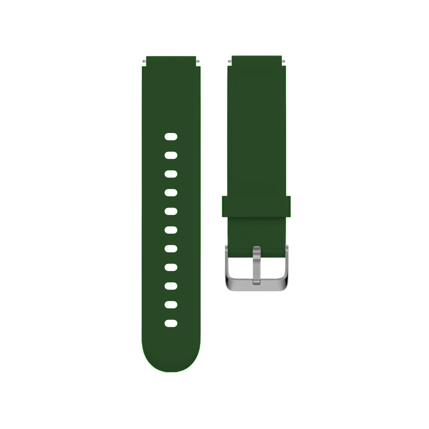 DBLACK [NSEDS-01] 19MM SILICONE WATCH STRAP // PERFECT FOR "NOISE" WATCHES