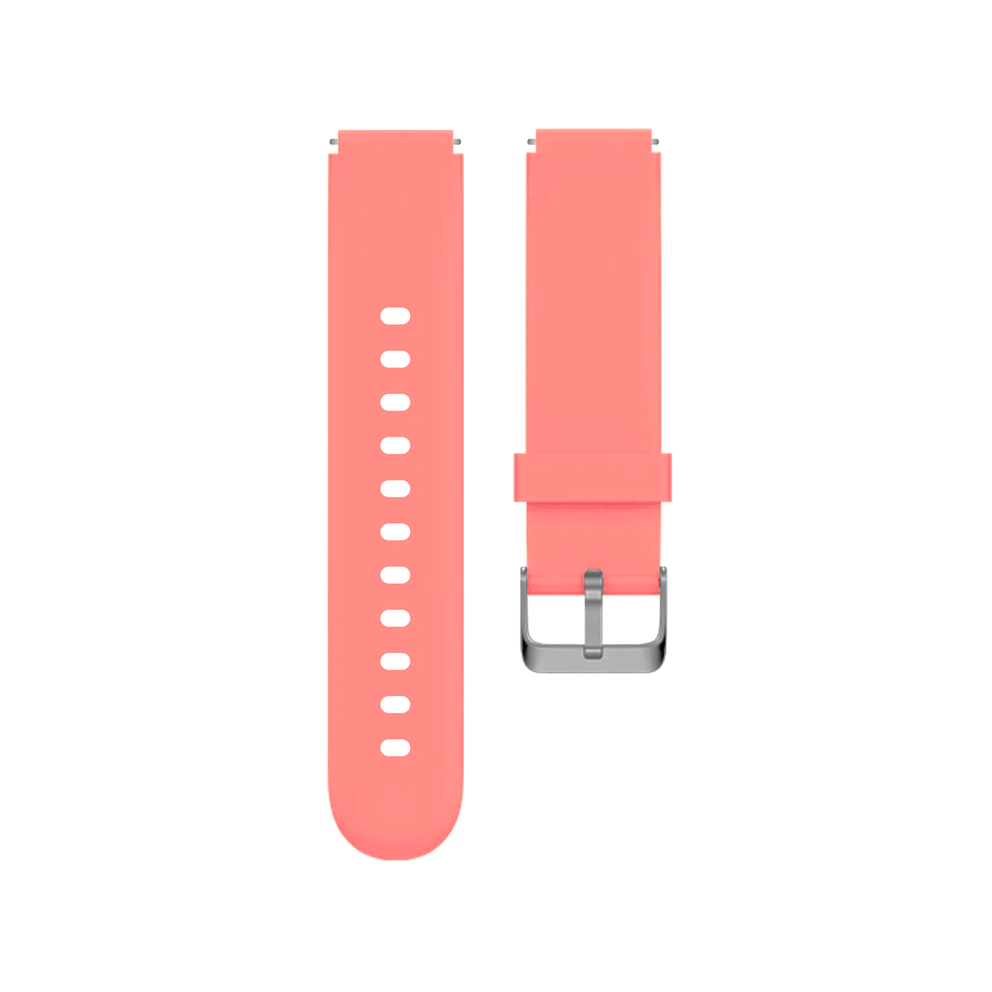 DBLACK [NSEDS-01] 19MM SILICONE WATCH STRAP // PERFECT FOR "NOISE" WATCHES