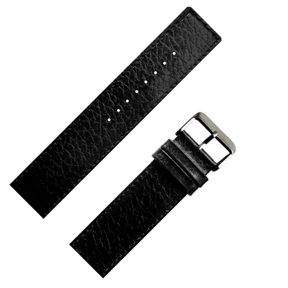 DBLACK [ATOR] THIN STRAP, PEBBLE DESIGN, LEATHER STRAP