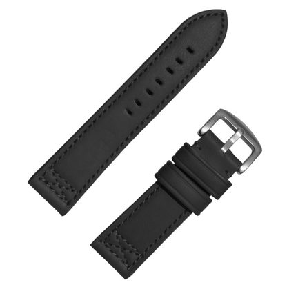 DBLACK [CROXX] THICK STRAP DESIGN, LEATHER STRAP