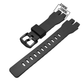 DBLACK [CDS20] RESIN WATCH STRAP (BLACK) // COMPATIBLE WITH "CASIO PRO-TREK PRG-300-1A9, PRW-3000” MODEL WATCHES ONLY