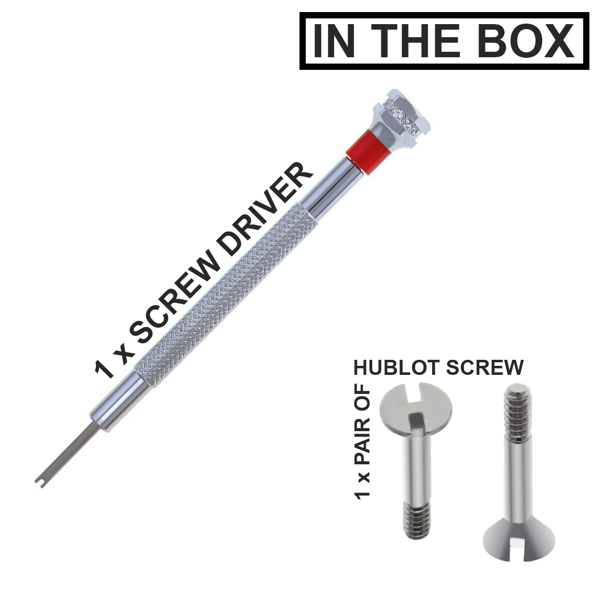 Hublot replacement screws hot sale