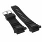 DBLACK [QQDS1] RESIN WATCH STRAP (BLACK) // COMPATIBLE WITH "Q&Q M143" MODEL WATCHES