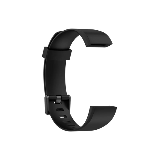 DBLACK [RLDS-01] SILICONE WATCH BAND // COMPATIBLE WITH "realme Smart Band | MODEL NUMBER - RMA183" MODEL ONLY
