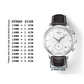 DBLACK [ULTRA] CROCO DESIGN, LEATHER STRAP